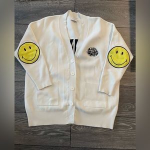 SANDRO White Cardigan